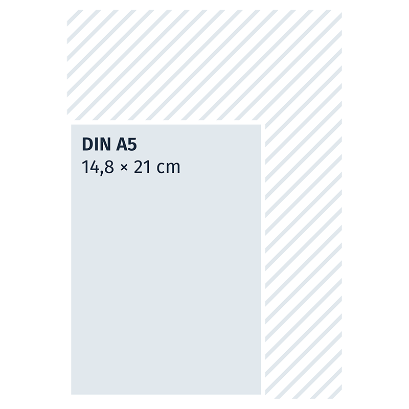 DIN-A5-Format hoch