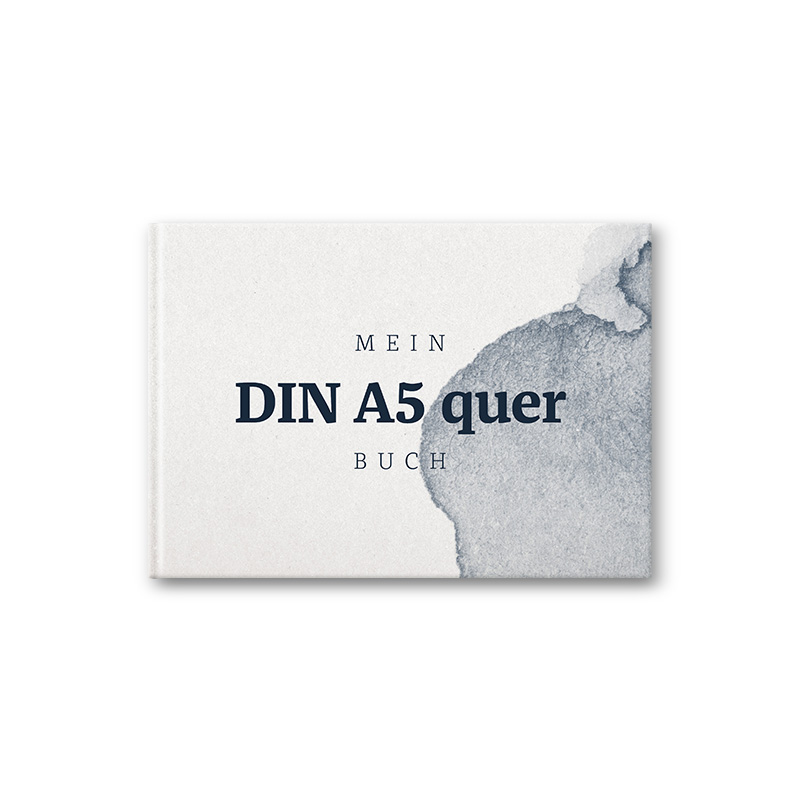 DIN A5 quer Hardcover