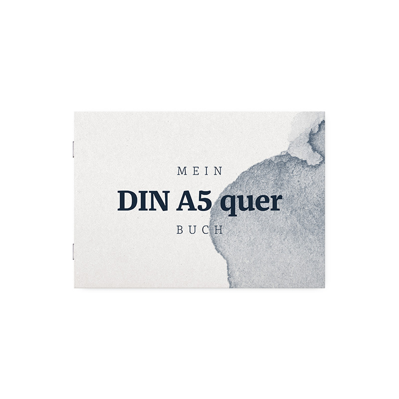 DIN A5 quer Heftbindung