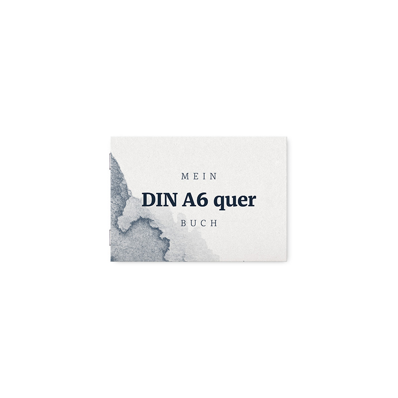 DIN A6 quer Heftbindung