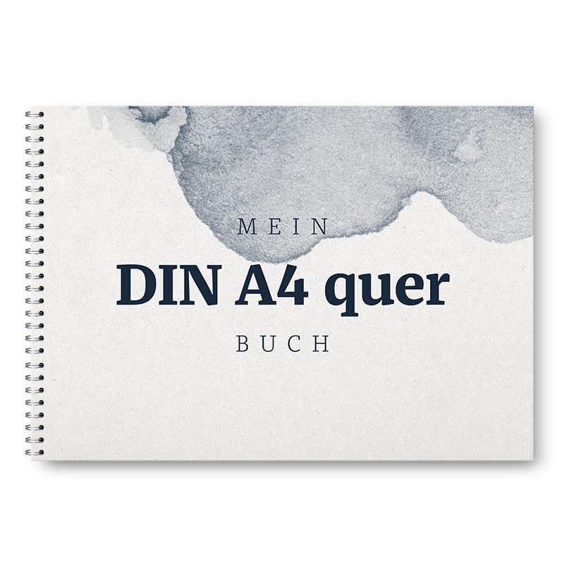 DIN A4 quer Ringbindung