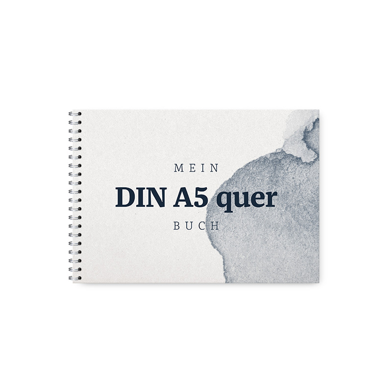 DIN A5 quer Ringbindung