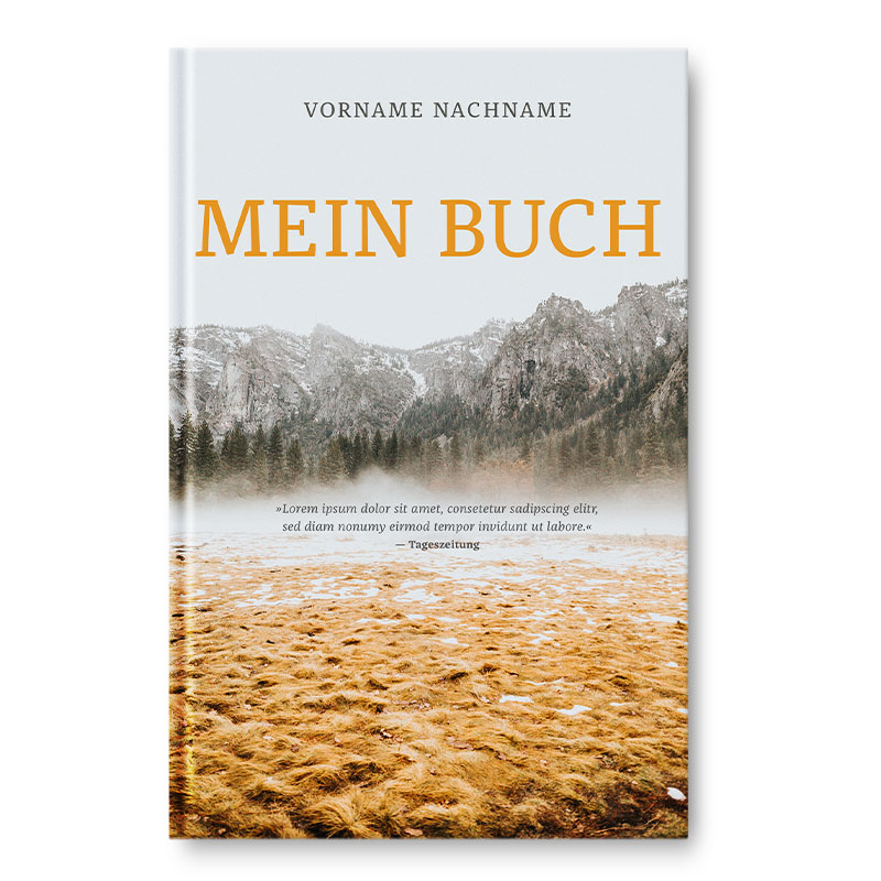 Hardcover-Buchbeispiel