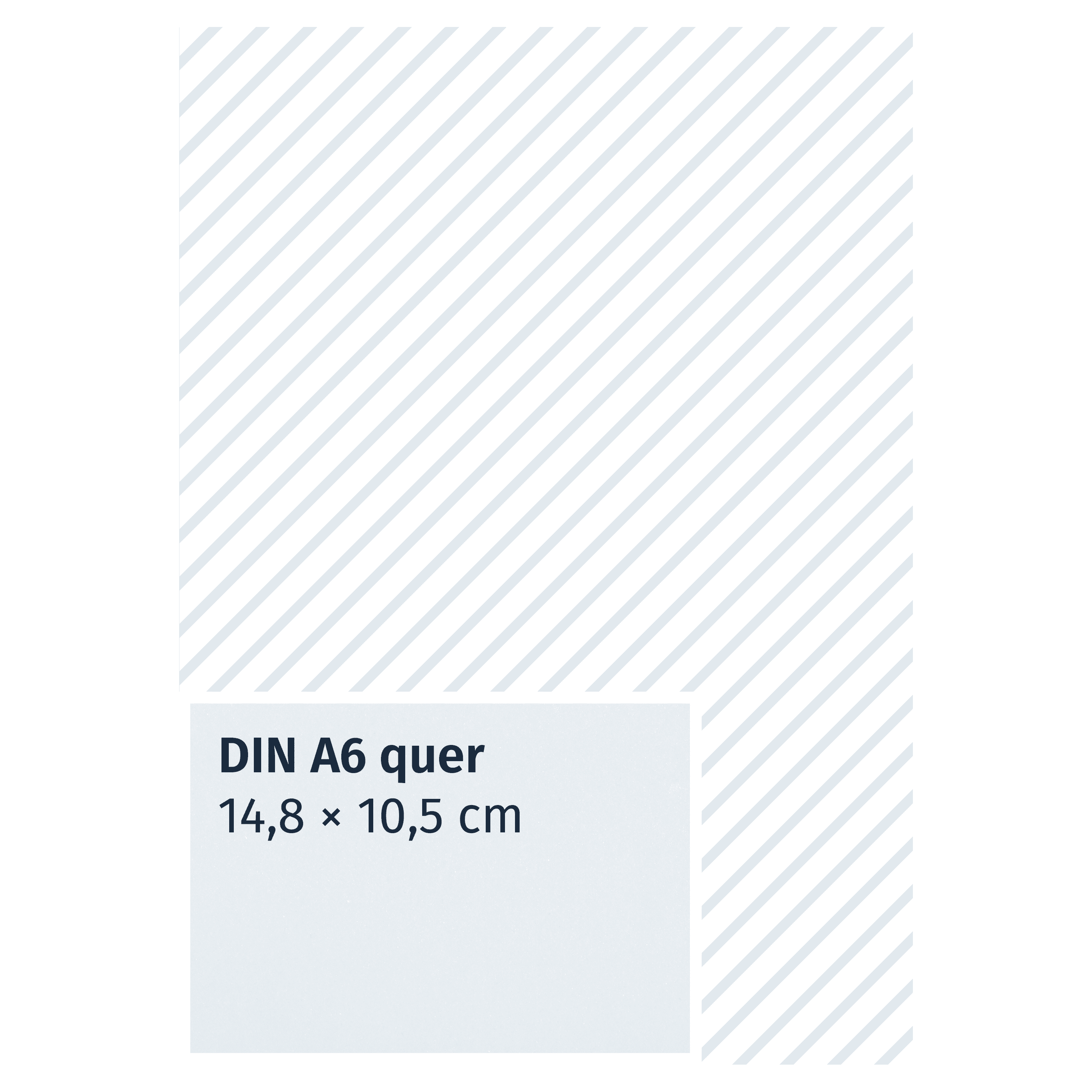 buch format din a6 quer