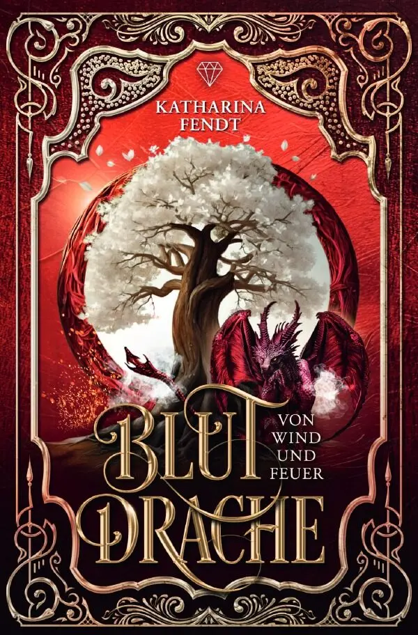 blutdrache von feuer und wind katharina fendt buchcover fantasy epubli