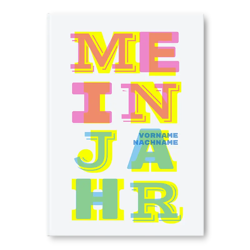 jahrbuch hardcover din a4