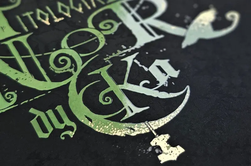 Buchcover mit UV-Lack